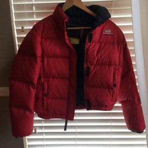 Red Puffer Jacket - Ralph Lauren